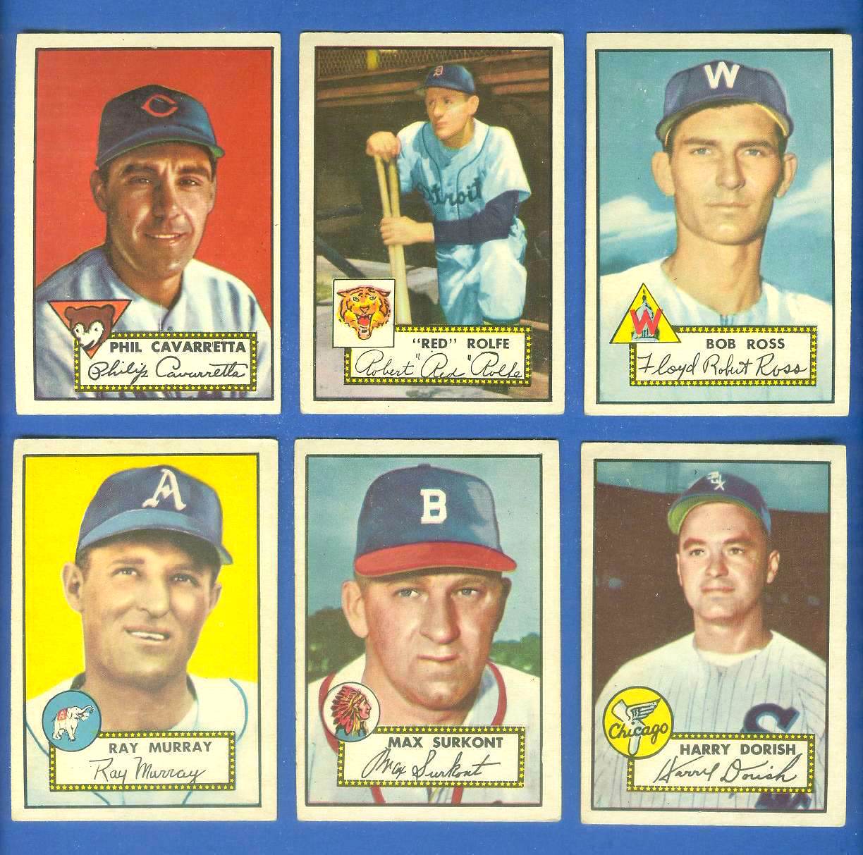 1952 Topps #299 Ray Murray SHORT PRINT (Philadelphia A's) Baseball cards value
