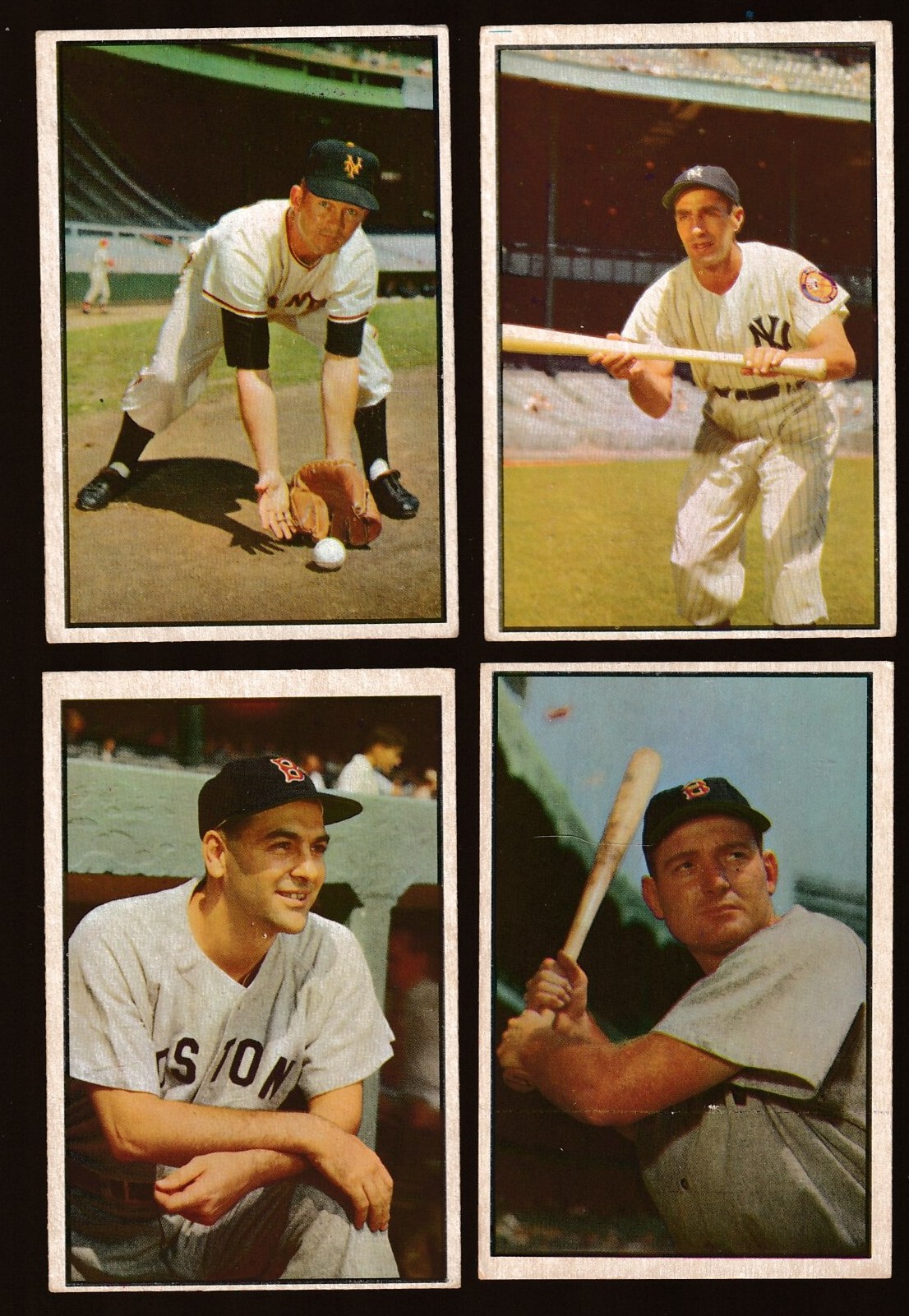 1953 Bowman Color #  1 Davey Williams (New York Giants) Baseball cards value