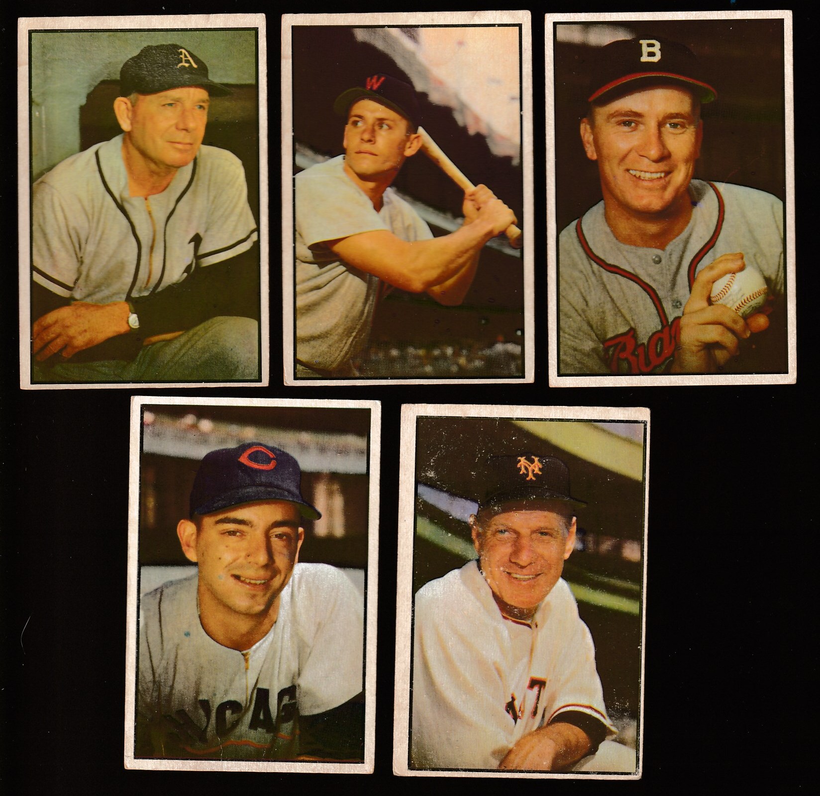 1953 Bowman Color # 37 Jim Wilson (Braves) Baseball cards value