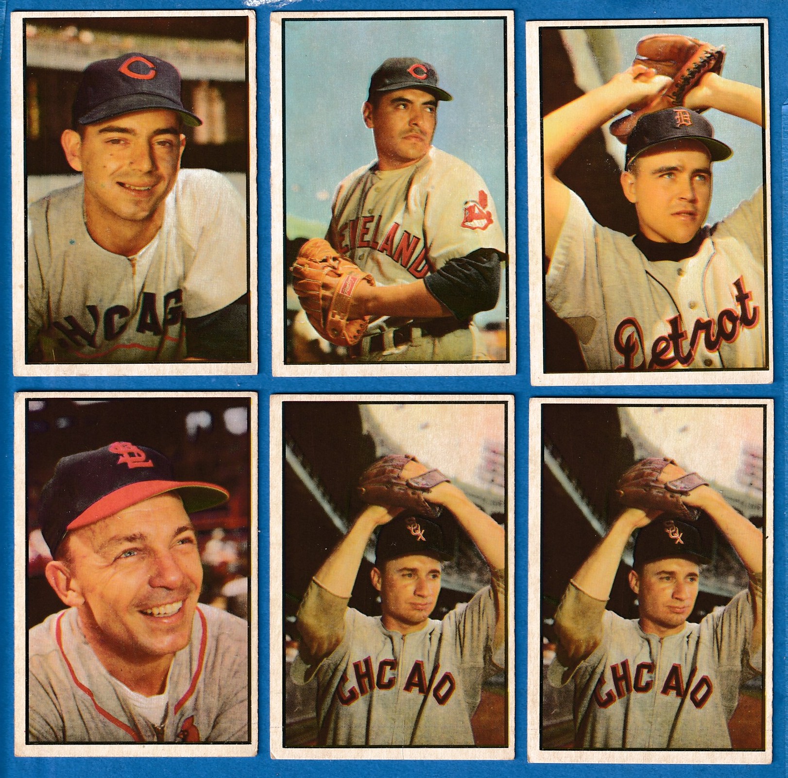 1953 Bowman Color # 50 Lou Kretlow (White Sox) Baseball cards value