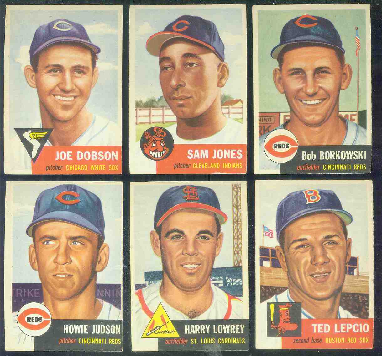 1953 Topps #.12 Howie Judson (Reds) Baseball cards value