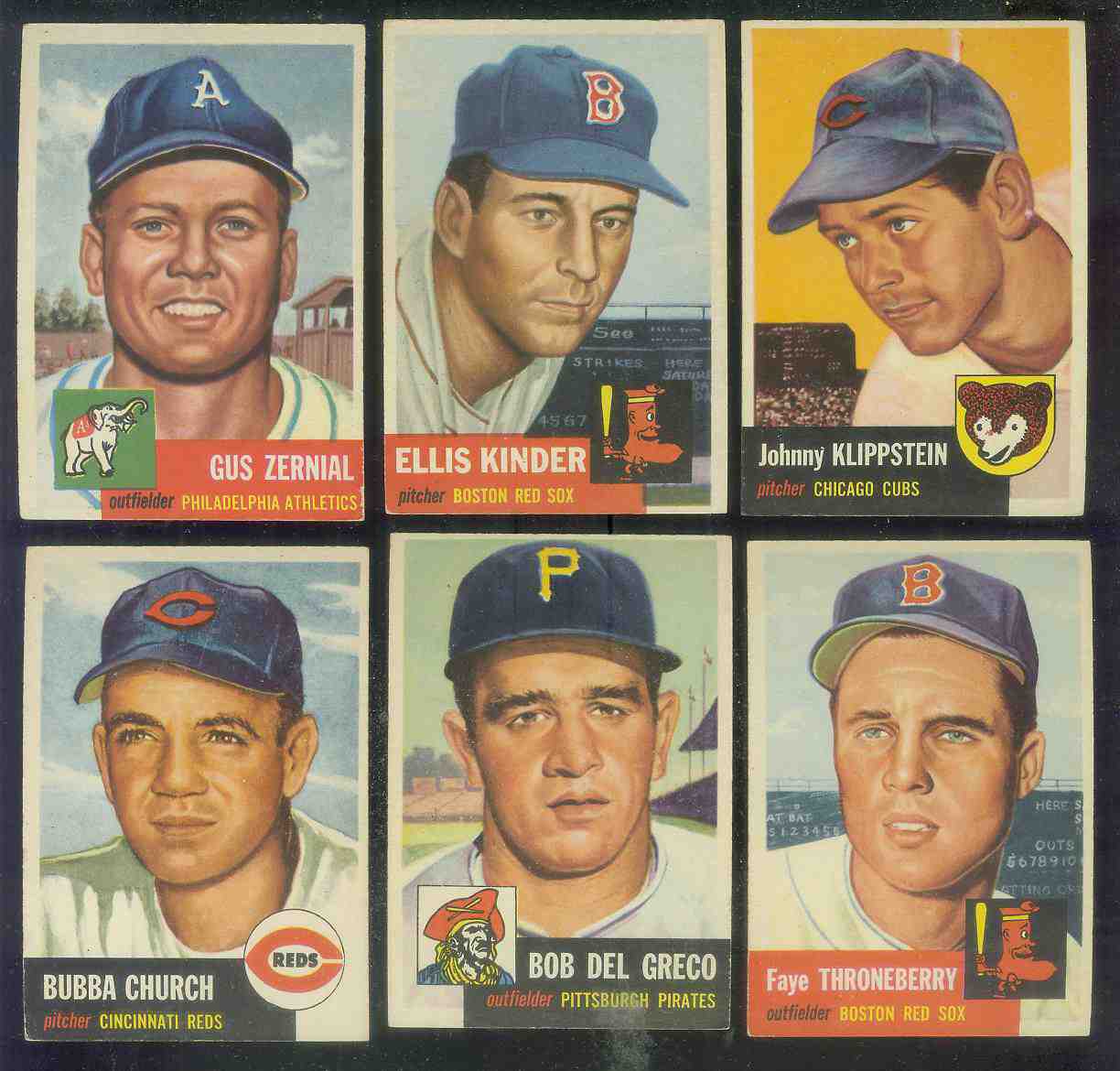 1953 Topps #.44 Ellis Kinder SHORT PRINT (Red Sox) Baseball cards value