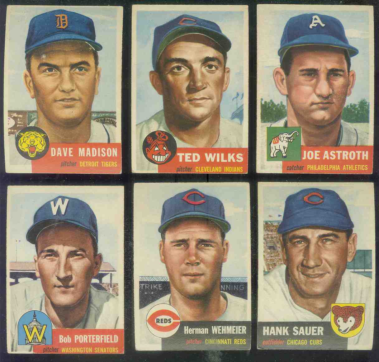 1953 Topps #101 Ted Wilks (Indians) Baseball cards value