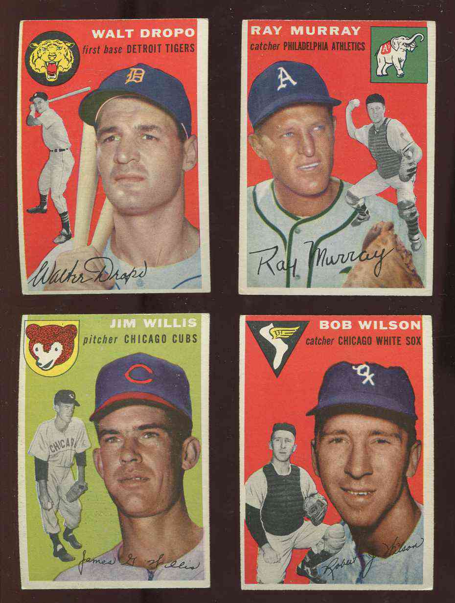 1954 Topps #.58 Bob Wilson SCARCE MID SERIES [#x] (White Sox) Baseball cards value