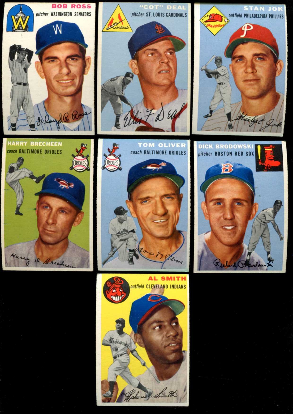 1954 Topps #192 Cot Deal COACH [#x] (Cardinals) Baseball cards value