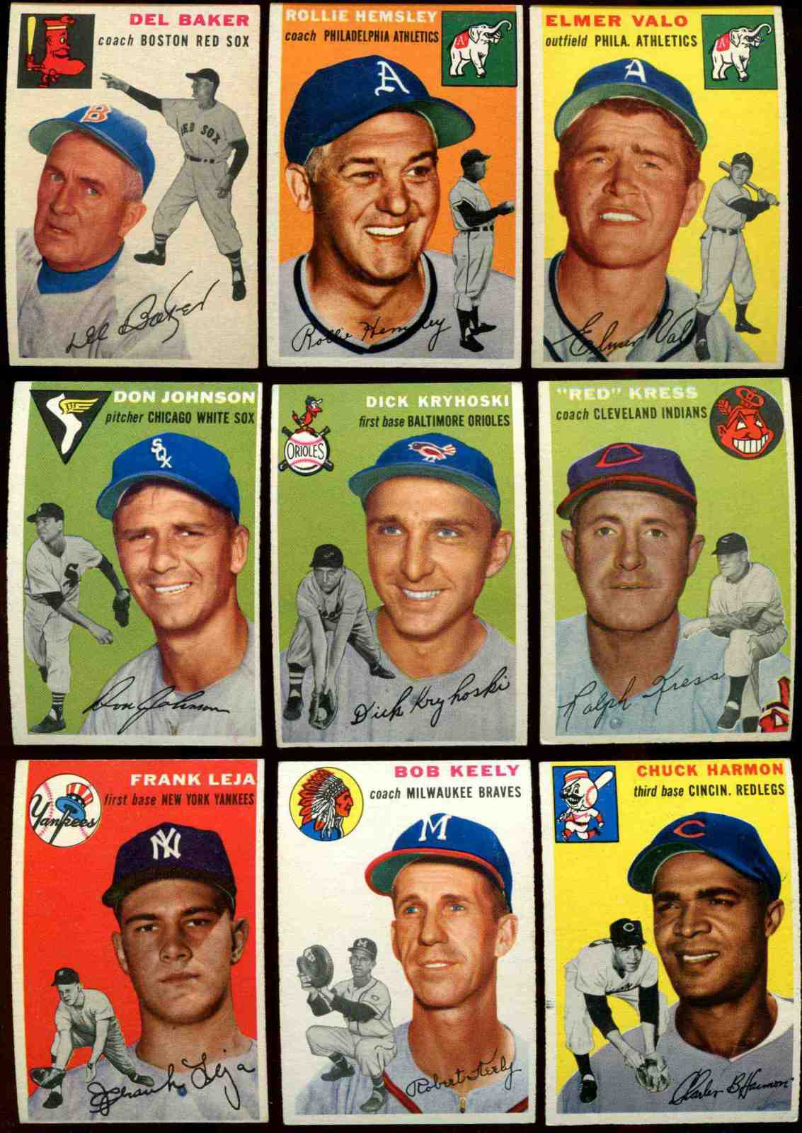 1954 Topps #150 Dick Kryhoski [#x] (Orioles) Baseball cards value