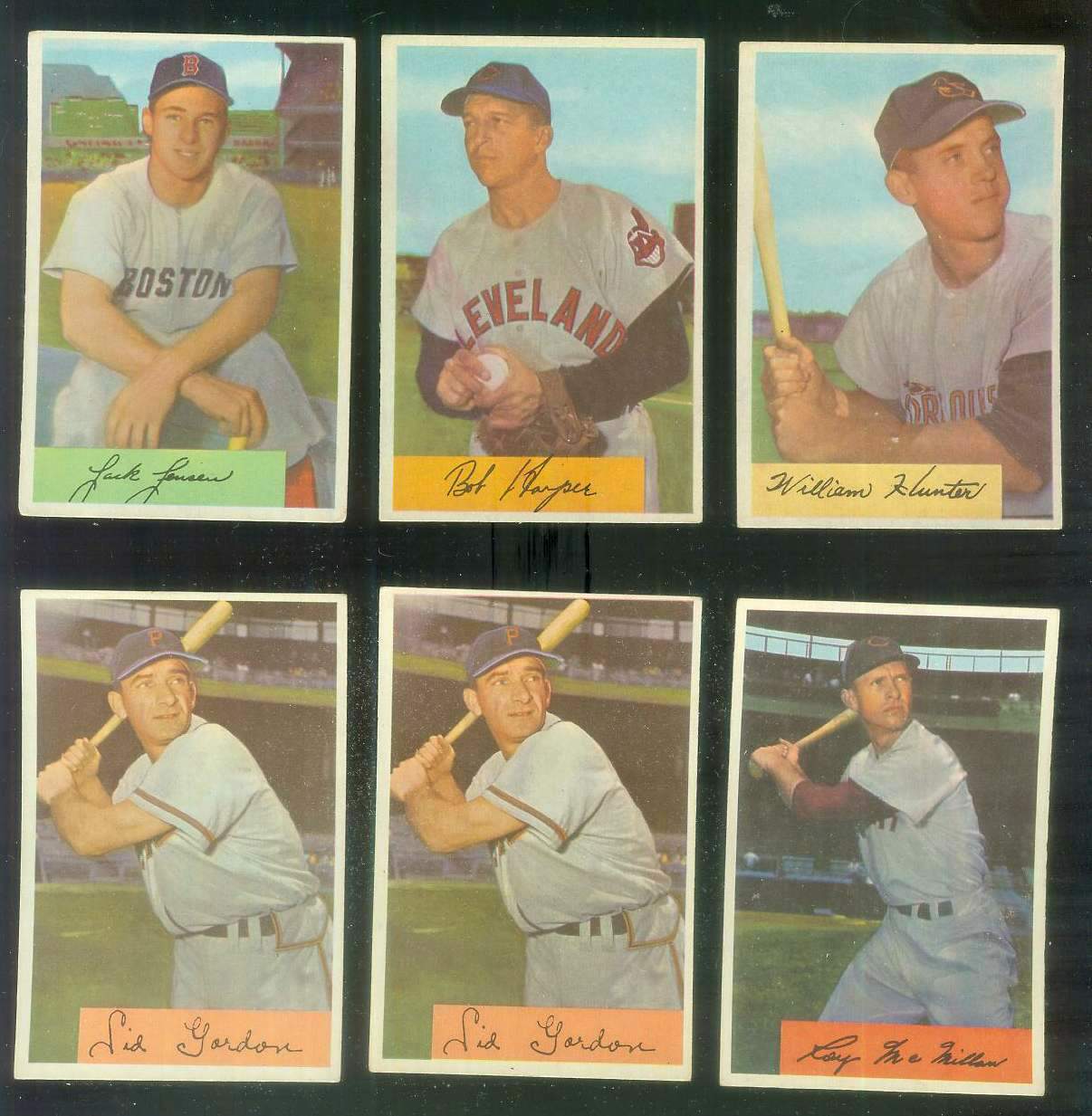 1954 Bowman # 11 Sid Gordon (Pirates) Baseball cards value