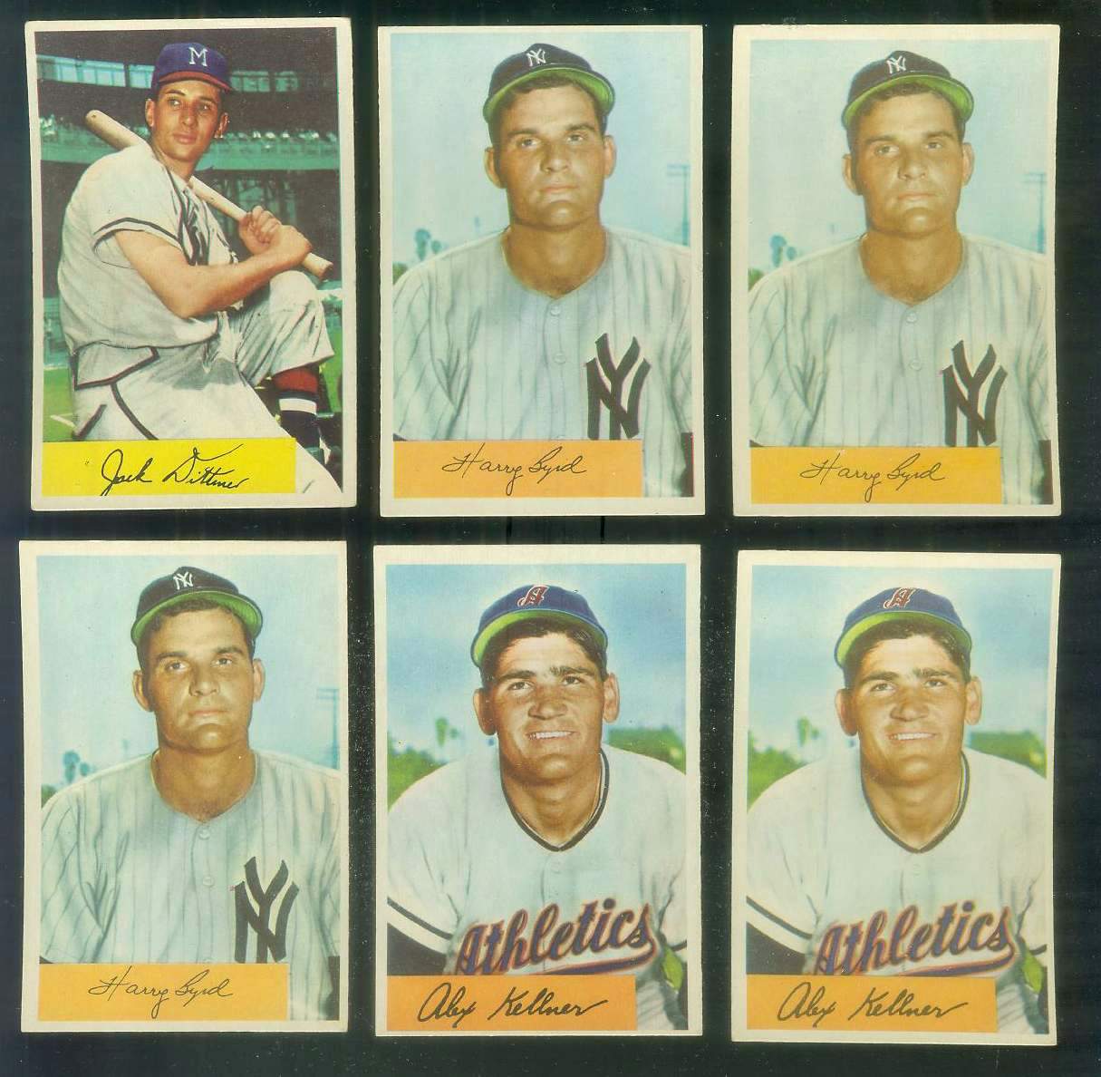 1954 Bowman # 51 Alex Kellner (Philadelphia A's) Baseball cards value