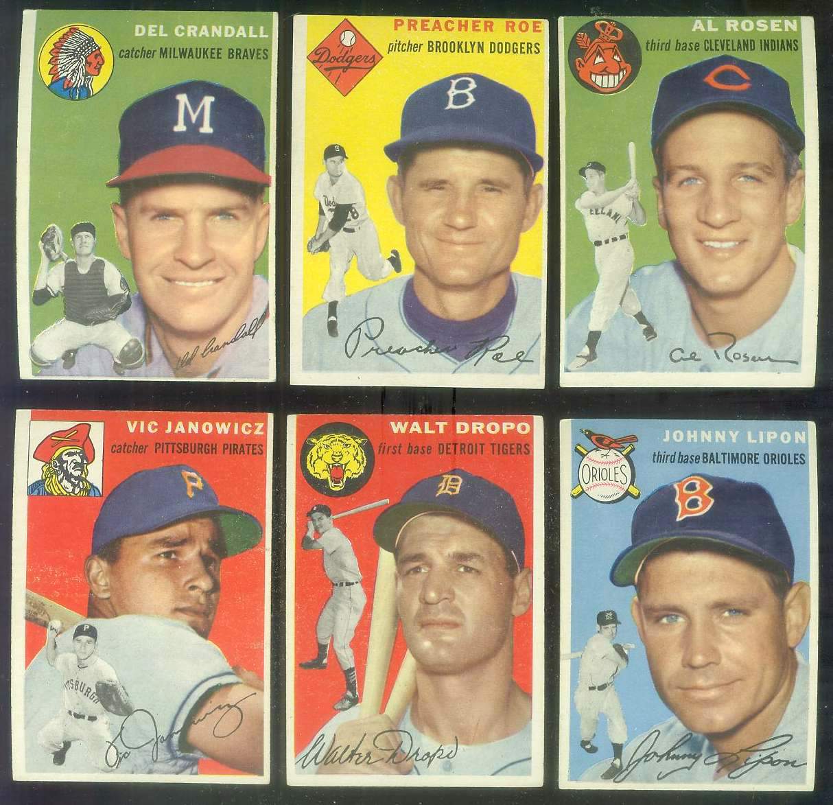 1954 Topps #.18 Walt Dropo (Tigers) Baseball cards value