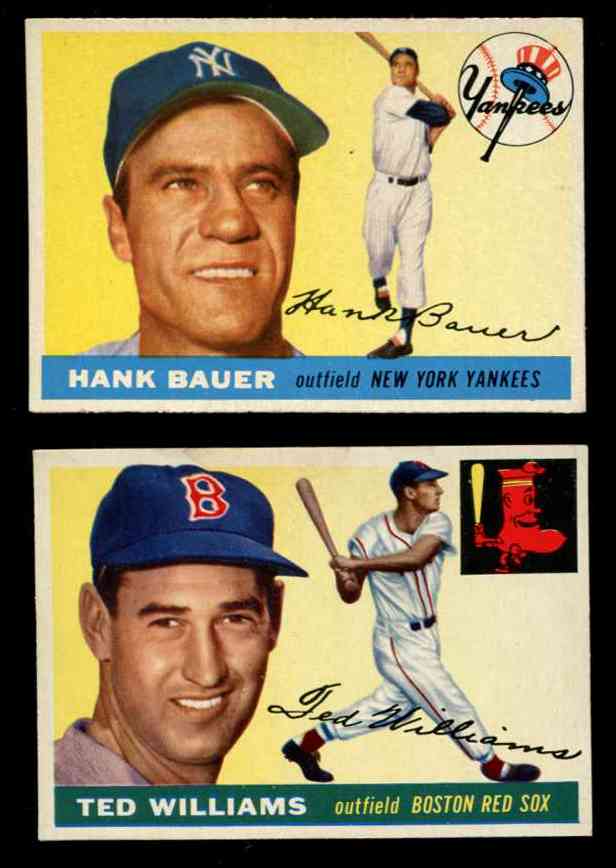 1955 Topps #..2 Ted Williams [#jsc] (Red Sox) Baseball cards value