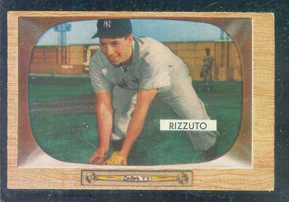 1955 Bowman # 10 Phil Rizzuto (Yankees) Baseball cards value