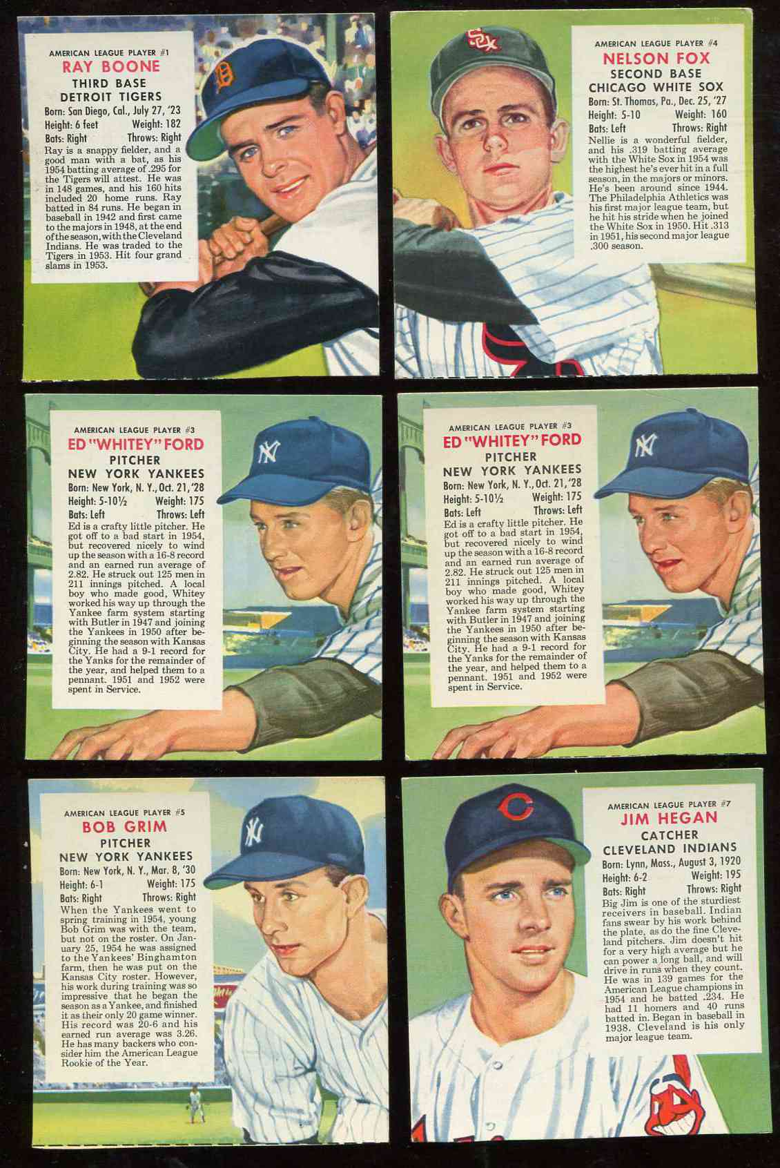1955 Red Man #AL.3 Whitey Ford [Expires April] (Yankees) Baseball cards value