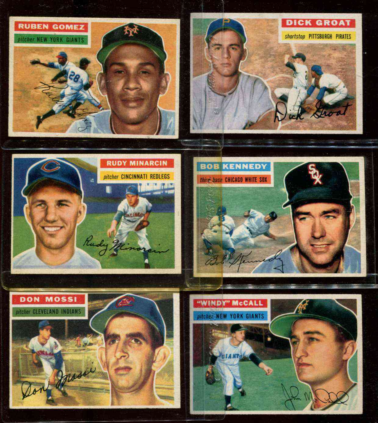 1956 Topps #.38 Bob Kennedy (White Sox) Baseball cards value