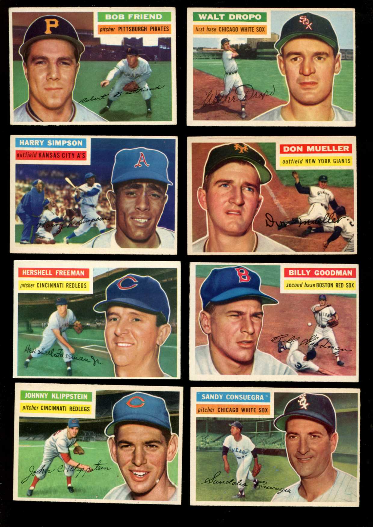 1956 Topps #238 Walt Dropo (White Sox) Baseball cards value
