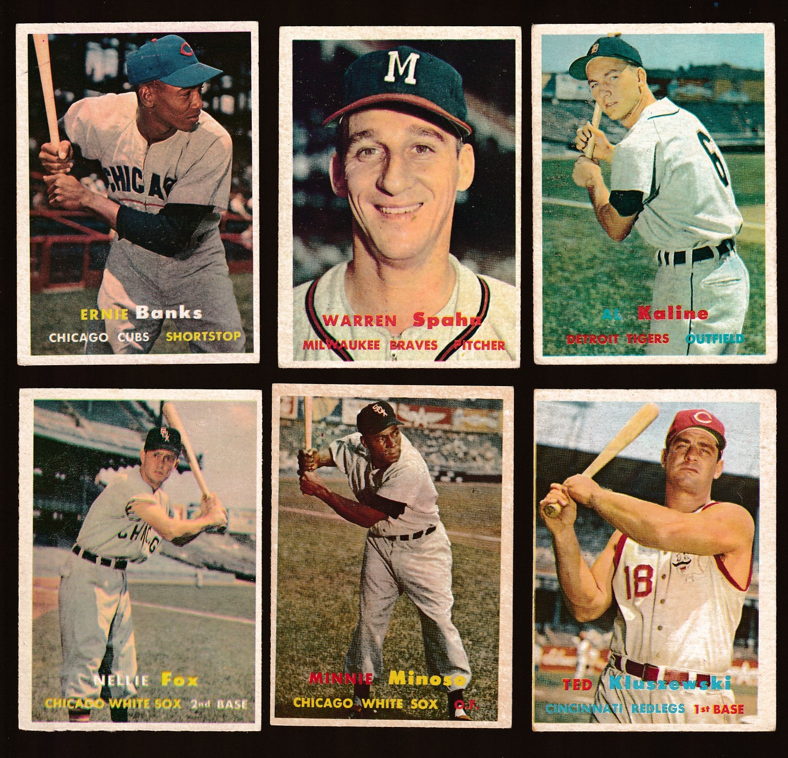 1957 Topps #165 Ted Kluszewski [#] (Reds) Baseball cards value