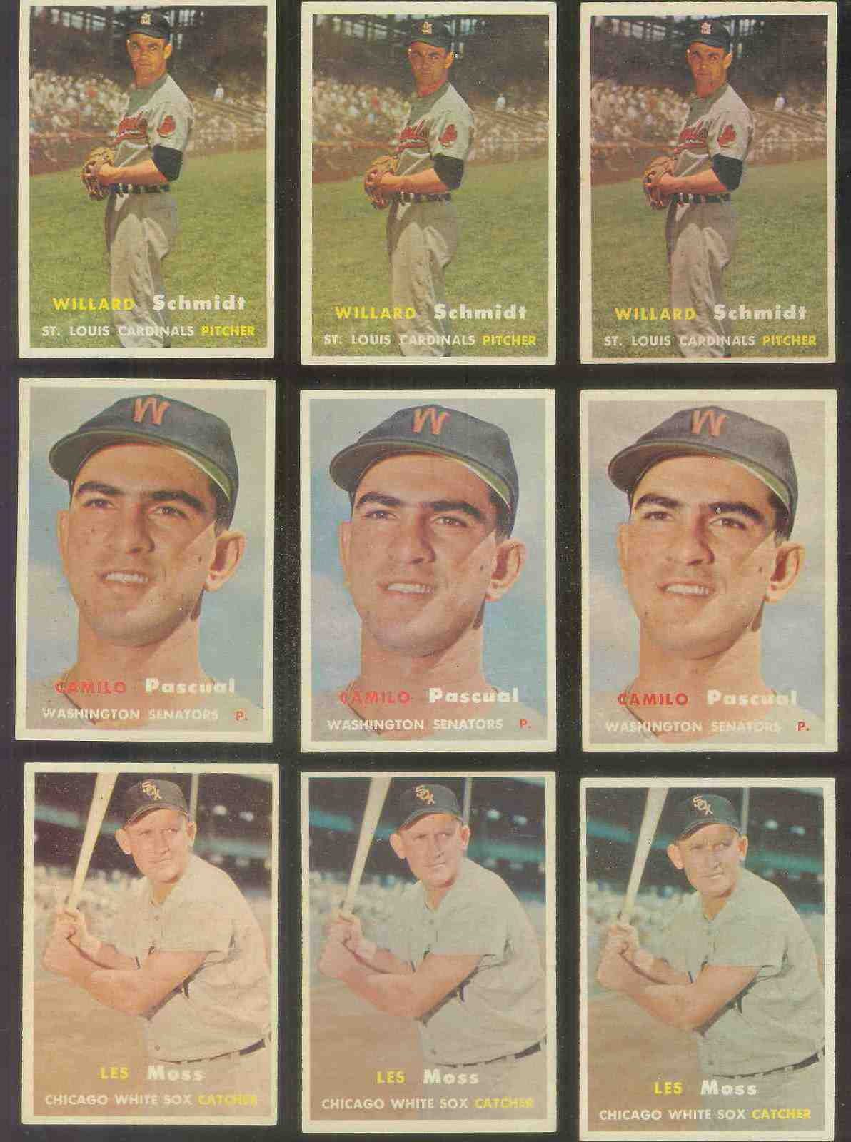 1957 Topps #211 Camilo Pascual (Senators) Baseball cards value