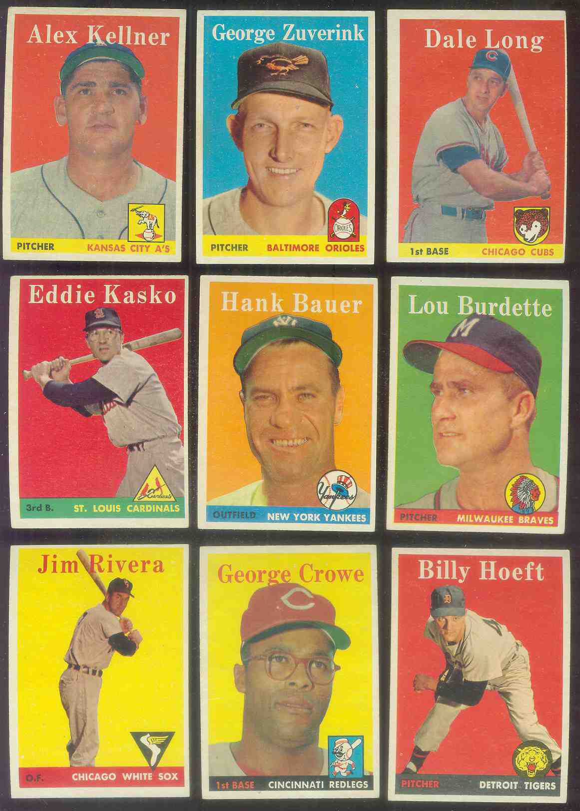 1958 Topps #.11 Jim Rivera (White Sox) Baseball cards value