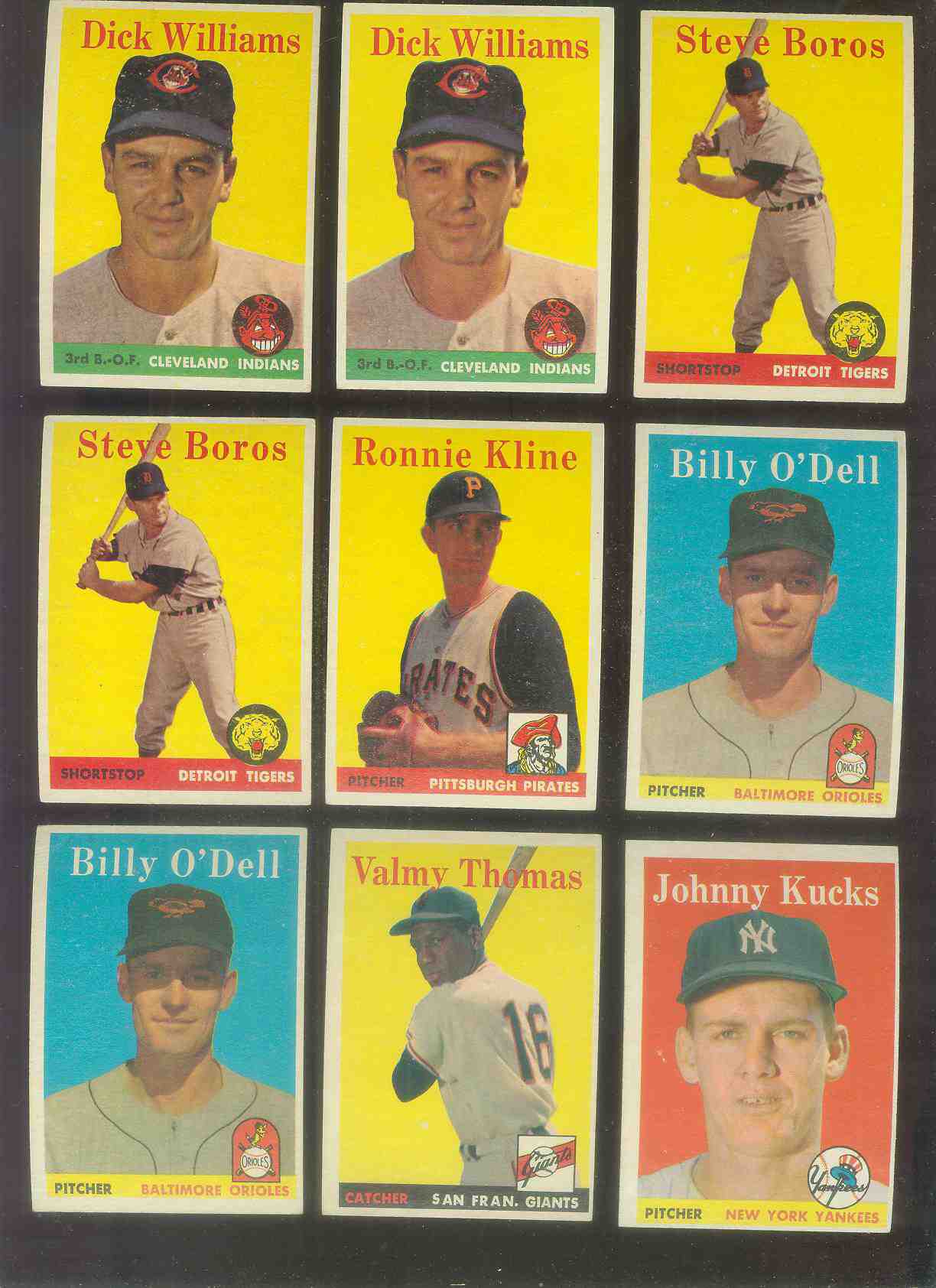 1958 Topps #.86 Valmy Thomas (Giants) Baseball cards value