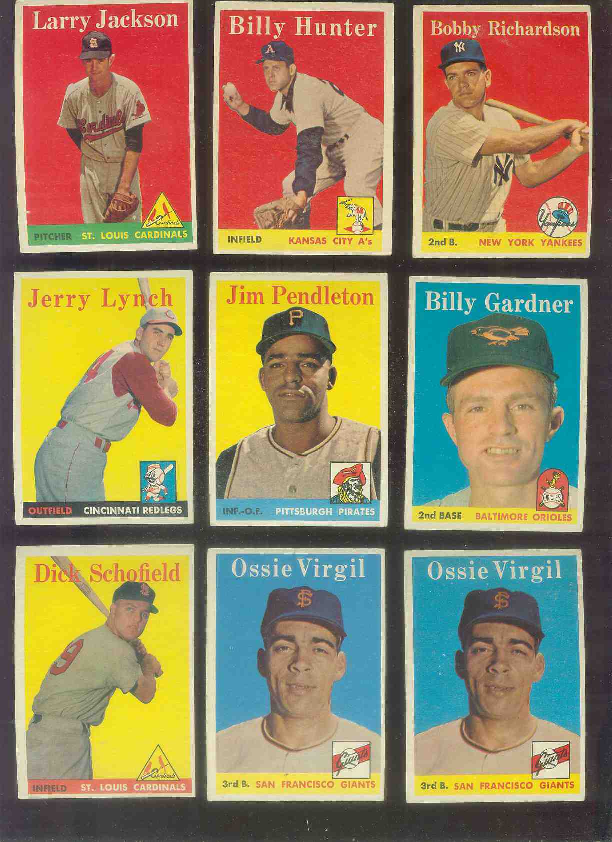1958 Topps #106 Dick Schofield (Cardinals) Baseball cards value