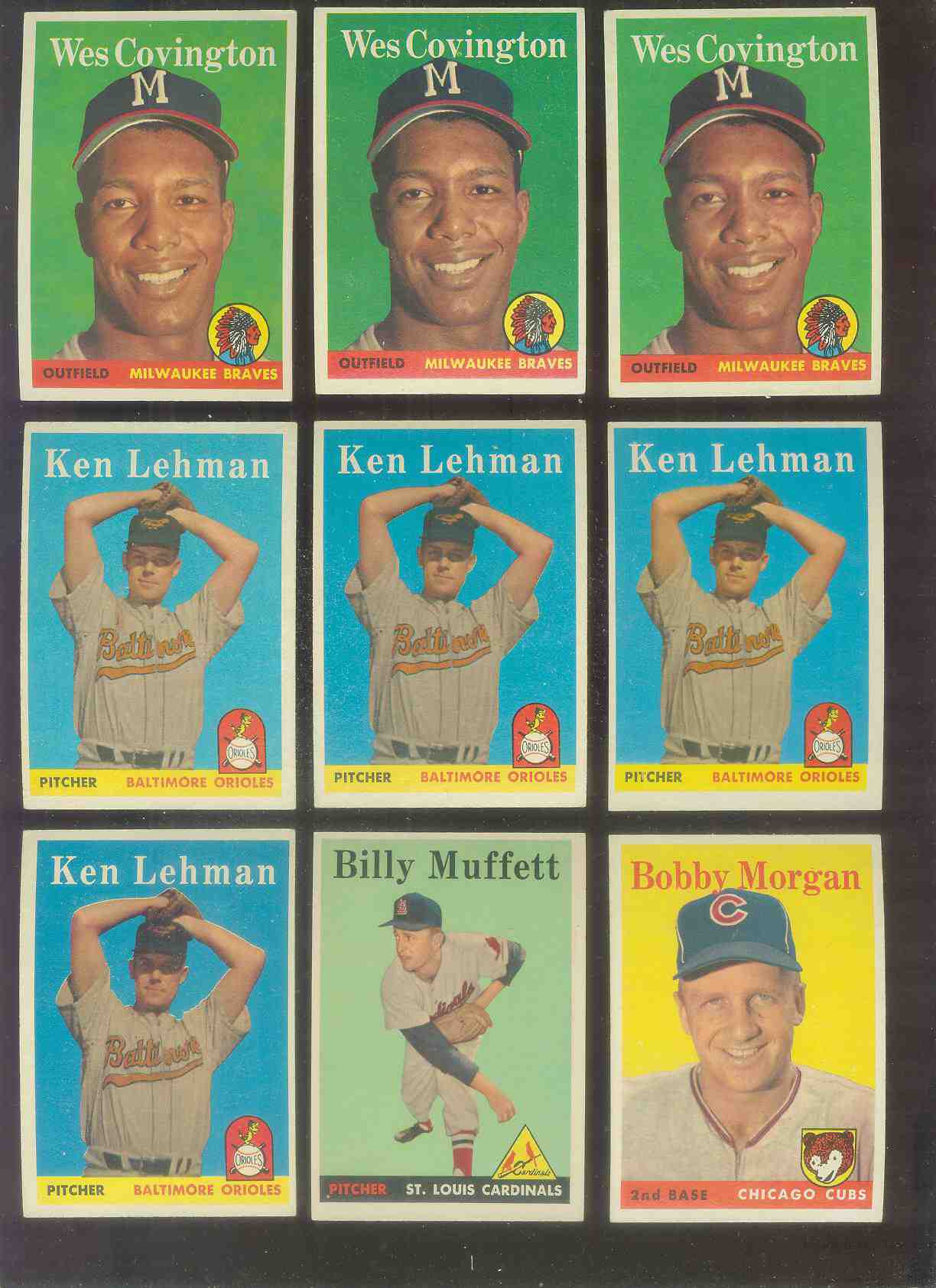 1958 Topps #143 Billy Muffett ROOKIE (Cardinals) Baseball cards value