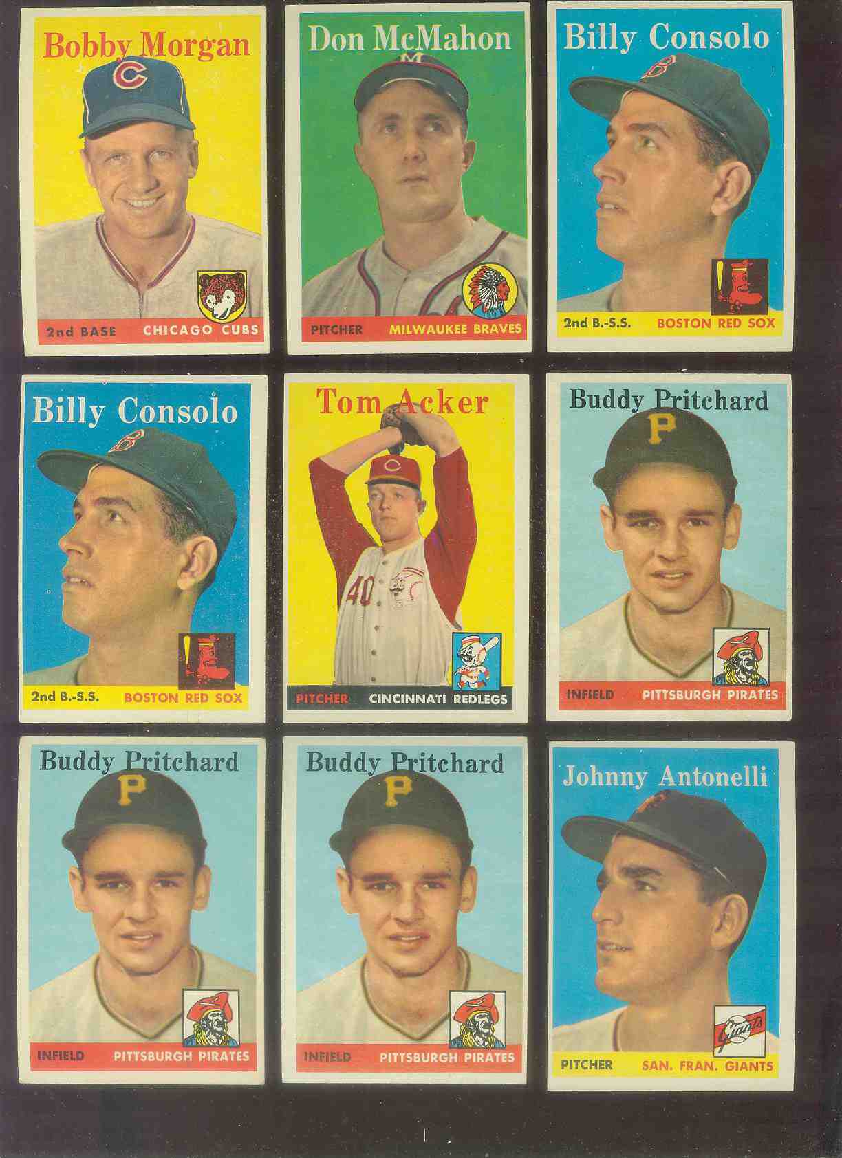 1958 Topps #152 Johnny Antonelli (Giants) Baseball cards value