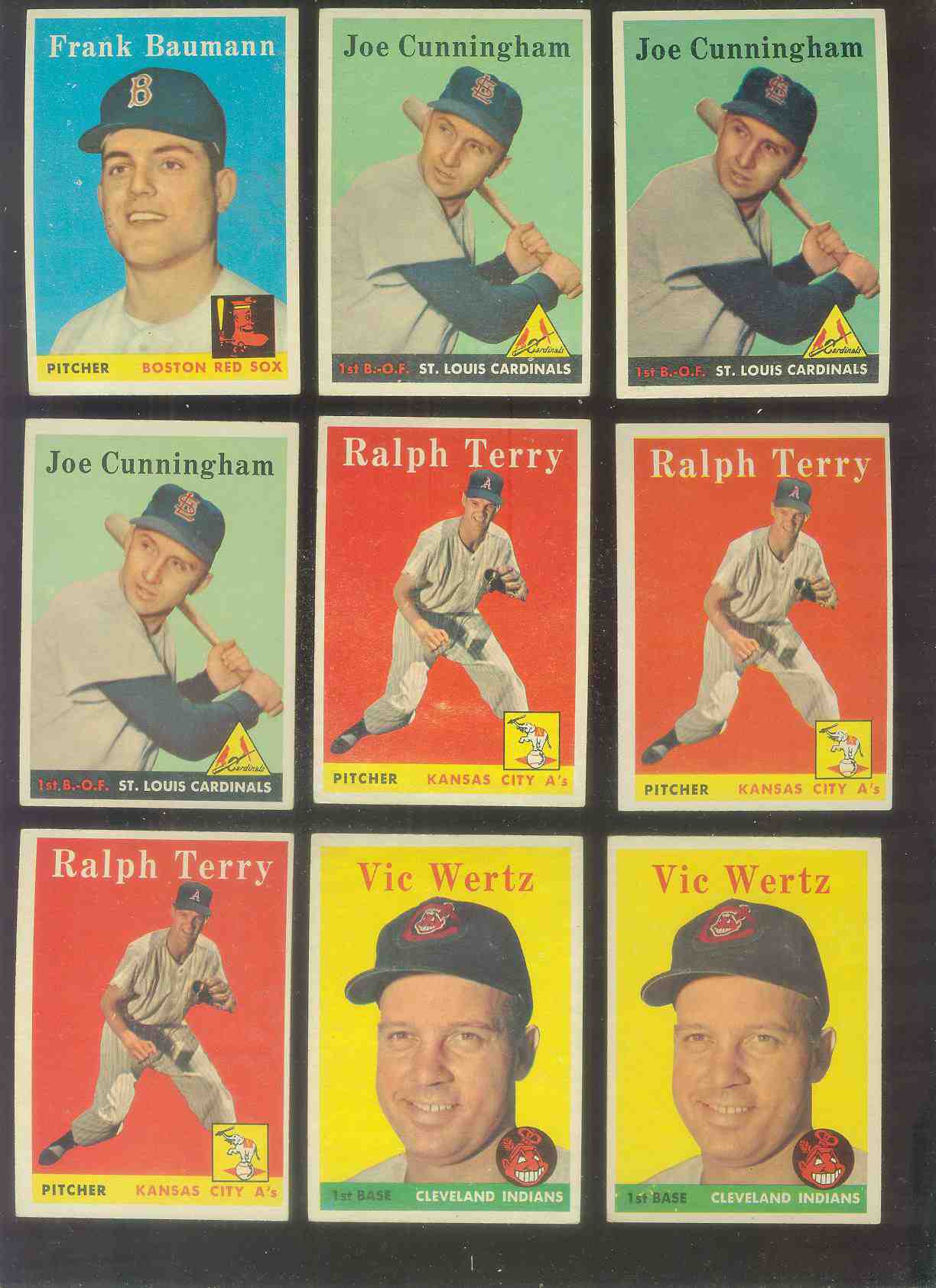 1958 Topps #169 Ralph Terry (Kansas City A's) Baseball cards value