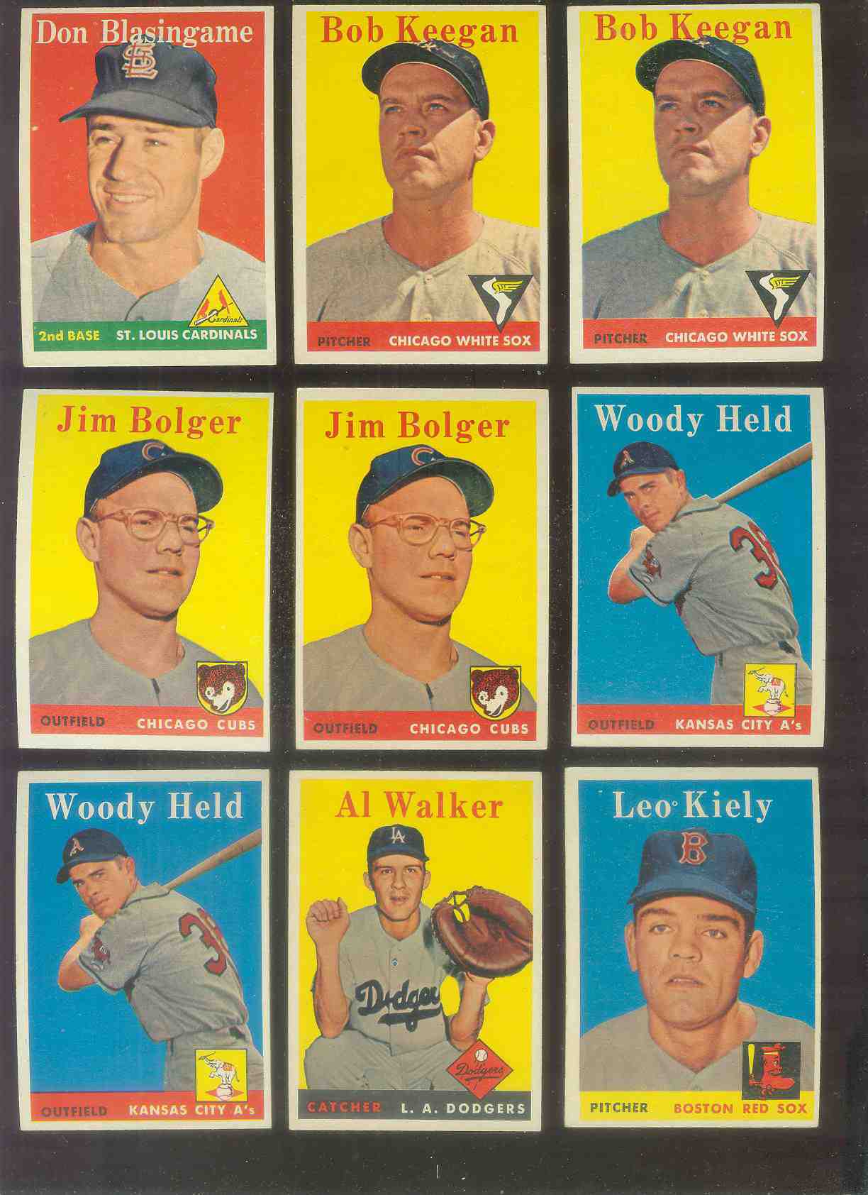 1958 Topps #202 Woody Held ROOKIE (Kansas City A's) Baseball cards value