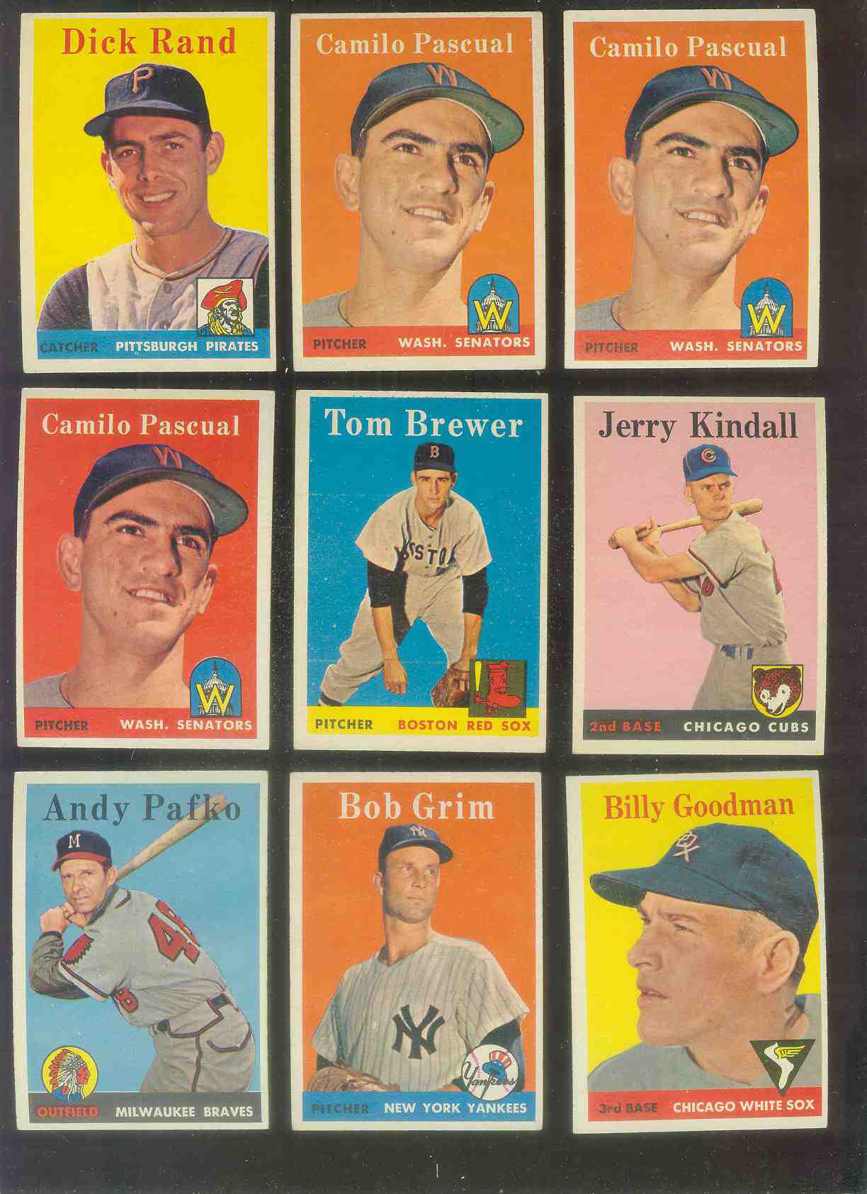 1958 Topps #221 Jerry Kindall ROOKIE (Cubs) Baseball cards value