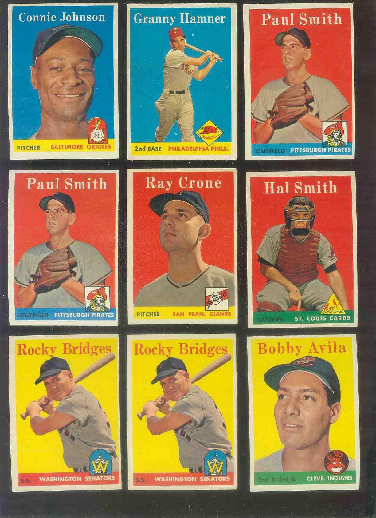 1958 Topps #276 Bobby Avila (Indians) Baseball cards value