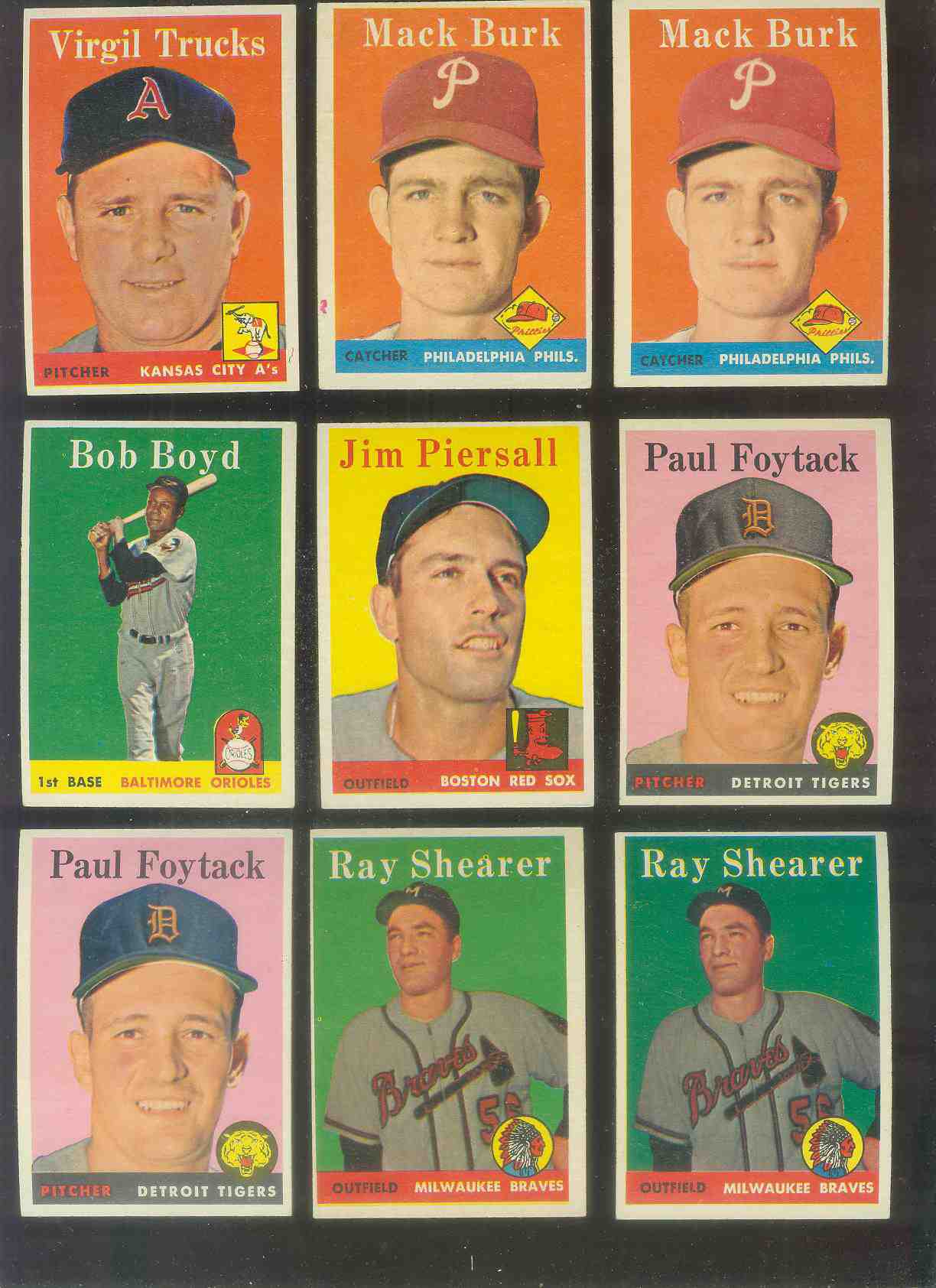 1958 Topps #277 Virgil Trucks (Kansas City A's) Baseball cards value