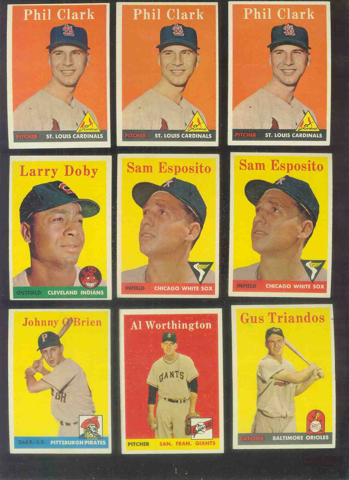 1958 Topps #425 Sammy Esposito (White Sox) Baseball cards value