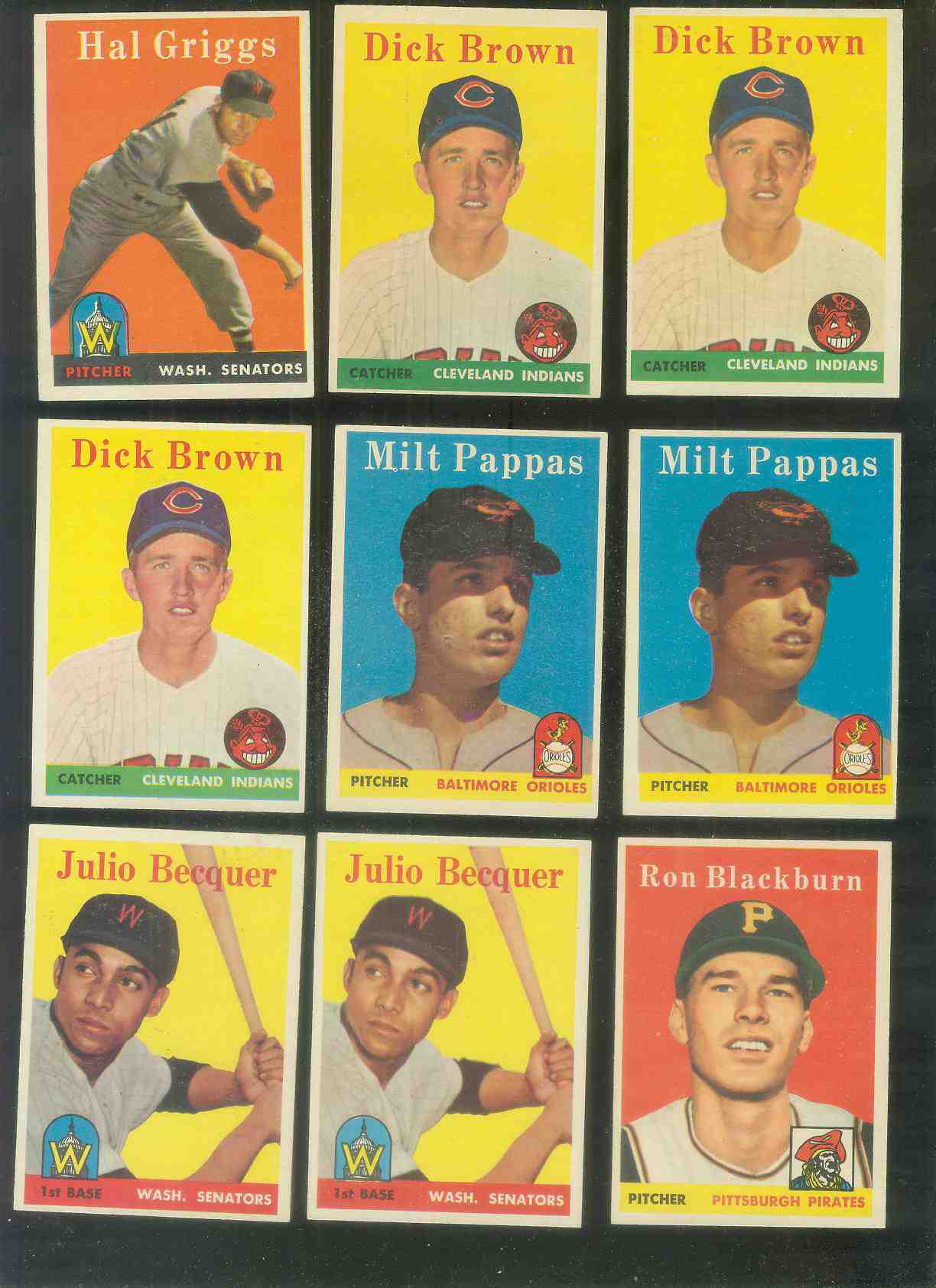 1958 Topps #459 Ron Blackburn (Pirates) Baseball cards value
