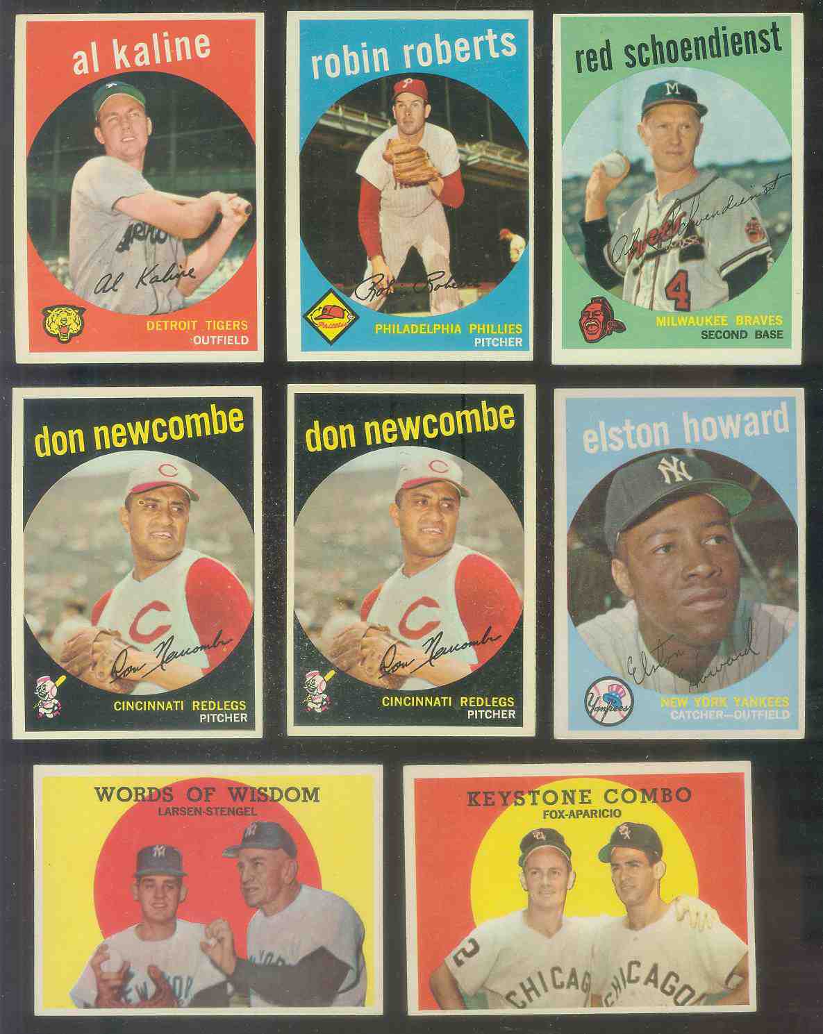 1959 Topps #312 Don Newcombe [#] (Reds) Baseball cards value
