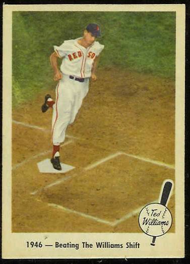 1959 Fleer Ted Williams #30 'Beating Williams Shift' [#a] (Red Sox) Baseball cards value