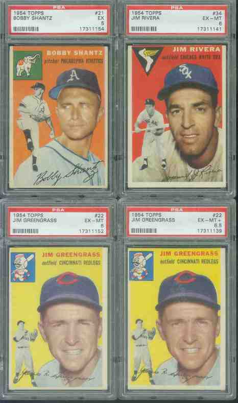1954 Topps #.21 Bobby Shantz [PSA-5] (Philadelphia A's) Baseball cards value