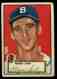 1952 Topps #.33 Warren Spahn BLACK-BACK [#x] (Boston Braves)