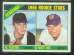 1966 Topps #549 Senators ROOKIES [#esc] SCARCE HI# (Al Closter,Casey Cox)