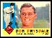 1960 Topps #475 Don Drysdale (Dodgers)