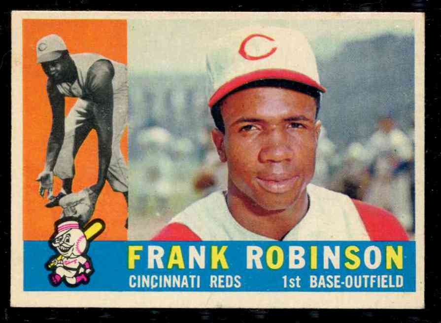 1960 Topps #490 Frank Robinson [#] (Reds) Baseball cards value