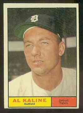 1961 Topps #429 Al Kaline [#xsc] (Tigers) Baseball cards value