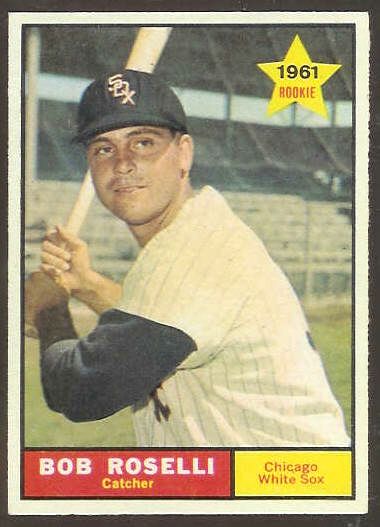 1961 Topps #529 Bob Roselli SCARCE HIGH # (White Sox) Baseball cards value