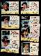 1963 Post  - Lot of (11) different [#x] w/Ernie Banks