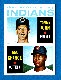 1964 Topps #146 Tommy John ROOKIE w/Bob Chance (Indians)
