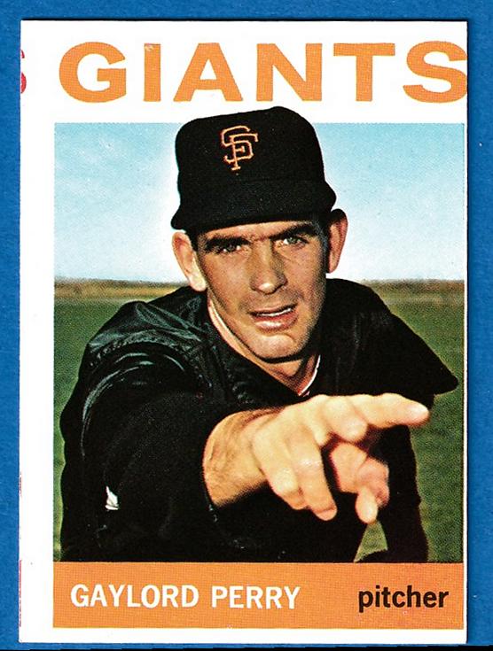 1964 Topps #468 Gaylord Perry [#] (Giants) Baseball cards value