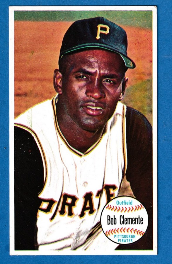 1964 Topps Giants #11 Roberto Clemente [#l] (Pirates Hall-of-Famer) Baseball cards value