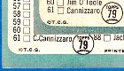 1965 Topps # 79A Checklist #1 (#61 C.Cannizzaro variation)