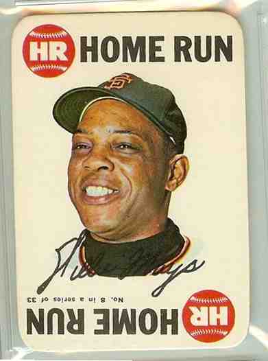 1968 Topps GAME # 8 Willie Mays (Giants) Baseball cards value