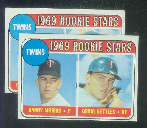 1969 Topps #.99-B Graig Nettles ROOKIE 'Loop variation' (Twins) Baseball cards value