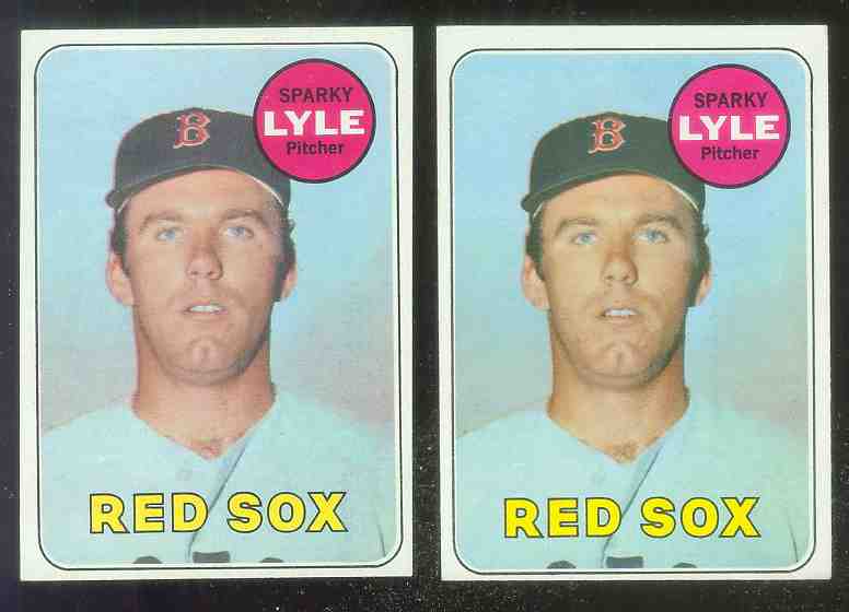 1969 Topps #311 Sparky Lyle ROOKIE (Red Sox) Baseball cards value