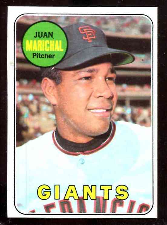 1969 Topps #370 Juan Marichal (Giants) Baseball cards value